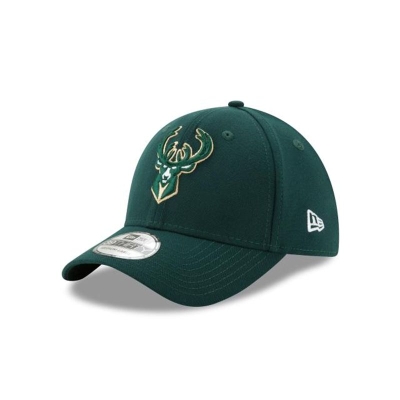 Milwaukee Bucks Gorra | New Era NBA Team Classic 39thirty Stretch Fit Cap Mexico - Verdes